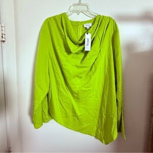 Vibrant Lime Green Women's Blouse